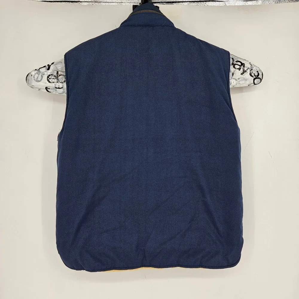 Vintage Sears Fieldmaster Vest Mens Medium Blue Utility Photographer Cargo‎